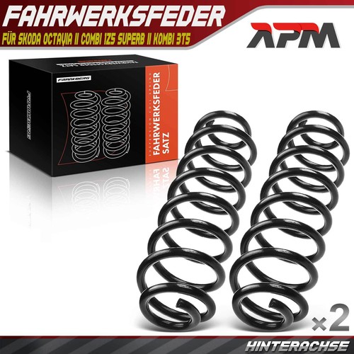 Fahrwerksfeder hinterachse - 2x,